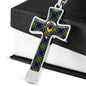 Arnott Scottish Clan Tartan Cross Necklace - kittentee