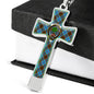 Anderson Scottish Clan Tartan Cross Necklace - kittentee