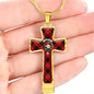 Aikenhead Scottish Clan Tartan Cross Necklace - kittentee