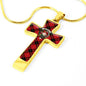 Aikenhead Scottish Clan Tartan Cross Necklace - kittentee