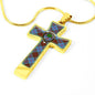 Anderson Modern Scottish Clan Tartan Cross Necklace - kittentee