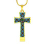 Anderson Scottish Clan Tartan Cross Necklace - kittentee