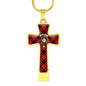 Aikenhead Scottish Clan Tartan Cross Necklace - kittentee