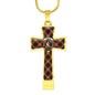 Ainslie Scottish Clan Tartan Cross Necklace - kittentee