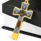 Anderson Ancient Scottish Clan Tartan Cross Necklace - kittentee