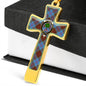 Anderson Modern Scottish Clan Tartan Cross Necklace - kittentee