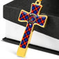 Anstruther Scottish Clan Tartan Cross Necklace - kittentee