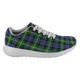 Baillie Modern Scottish Clan Tartan Sneakers Blue For Men & Women - kittentee