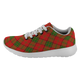 Adair Scottish Clan Tartan Sneakers Blue For Men & Women - kittentee
