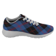 Angus Modern Scottish Clan Tartan Sneakers Blue For Men & Women - kittentee