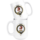 Adair Tartan Coffee Mug - size 15oz