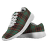 Buchan Ancient Scottish Clan Tartan Sneakers Blue For Men & Women