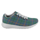 Carmichael Ancient Scottish Clan Tartan Sneakers Blue For Men & Women