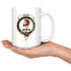 Adair Tartan Coffee Mug - size 15oz