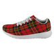 Brodie Modern Scottish Clan Tartan Sneakers Blue For Men & Women