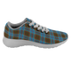Anderson Scottish Clan Tartan Sneakers Blue For Men & Women - kittentee