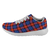 Anstruther Scottish Clan Tartan Sneakers Blue For Men & Women - kittentee