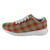 Chattan Scottish Clan Tartan Sneakers Blue For Men & Women
