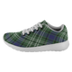 Blyth Tweeside District Scottish Clan Tartan Sneakers Blue For Men & Women