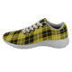 Barclay Dress Modern Scottish Clan Tartan Sneakers Blue For Men & Women - kittentee