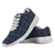 Agnew Scottish Clan Tartan Sneakers Blue For Men & Women - kittentee