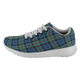 Baird Ancient Scottish Clan Tartan Sneakers Blue For Men & Women - kittentee