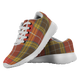 Buchanan Old Set Weathered Scottish Clan Tartan Sneakers Blue For Men & Women