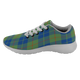 Barclay Hunting Ancient Scottish Clan Tartan Sneakers Blue For Men & Women - kittentee