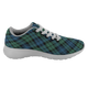 Campbell Ancient Scottish Clan Tartan Sneakers Blue For Men & Women