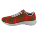 Cameron Modern Scottish Clan Tartan Sneakers Blue For Men & Women
