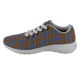 Bethune Scottish Clan Tartan Sneakers Blue For Men & Women - kittentee