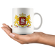 Alternate Coat Of Arms Georgia Coffee Mug - Size 11oz