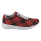 Aikenhead Scottish Clan Tartan Sneakers Blue For Men & Women - kittentee