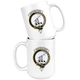 Anstruther Tartan Coffee Mug - size 15oz