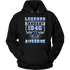 Legends Were Born In January 1946 Birthday Hoodie