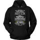 I Have A Crazy Sister Born In April Birthday Hoodie