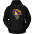 Dashiki Melanin Afro Woman Hoodie
