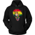 Dashiki Afro Educated Black Melanin January Hoodie