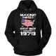 Birthday Making America Great Since January 1978 Birthday Hoodie - kittentee