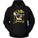 Women Queens Are Born In January Hoodie