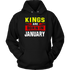 Kings Are Born In January Hoodie