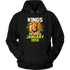 Kings Are Born In January 1959 Birthday Lion Hoodie