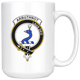 Arbuthnot Tartan Coffee Mug - size 15oz