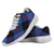 Angus Modern Scottish Clan Tartan Sneakers Blue For Men & Women - kittentee