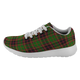 Buchan Modern Scottish Clan Tartan Sneakers Blue For Men & Women