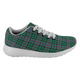 Byres Scottish Clan Tartan Sneakers Blue For Men & Women