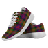 Carnegie Modern Scottish Clan Tartan Sneakers Blue For Men & Women
