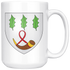 Arms Of Burnett Of Leys Coffee Mug - Size 15oz