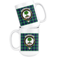 Abercrombie Clan Badge Coffee Mug - Size 15oz