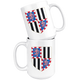 Arms Of Battenberg Mountbatten Coffee Mug - Size 15oz